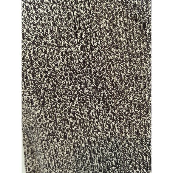 Jonathan Simkhai Long Sleeve Cropped Ribbed Top Sweater V Neck Brown Dune Large - Picture 4 of 5